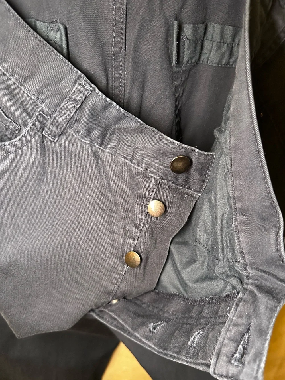 H&M (34x31 actual) Men’s Dark Blue Pants with Slim Straight Fit